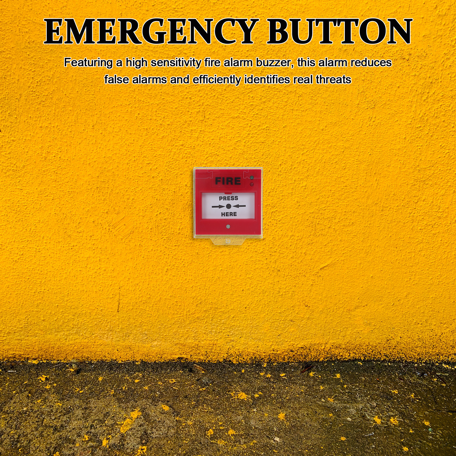 Fire Alarm Push Button Emergen - Home Security Officer 评论和价格