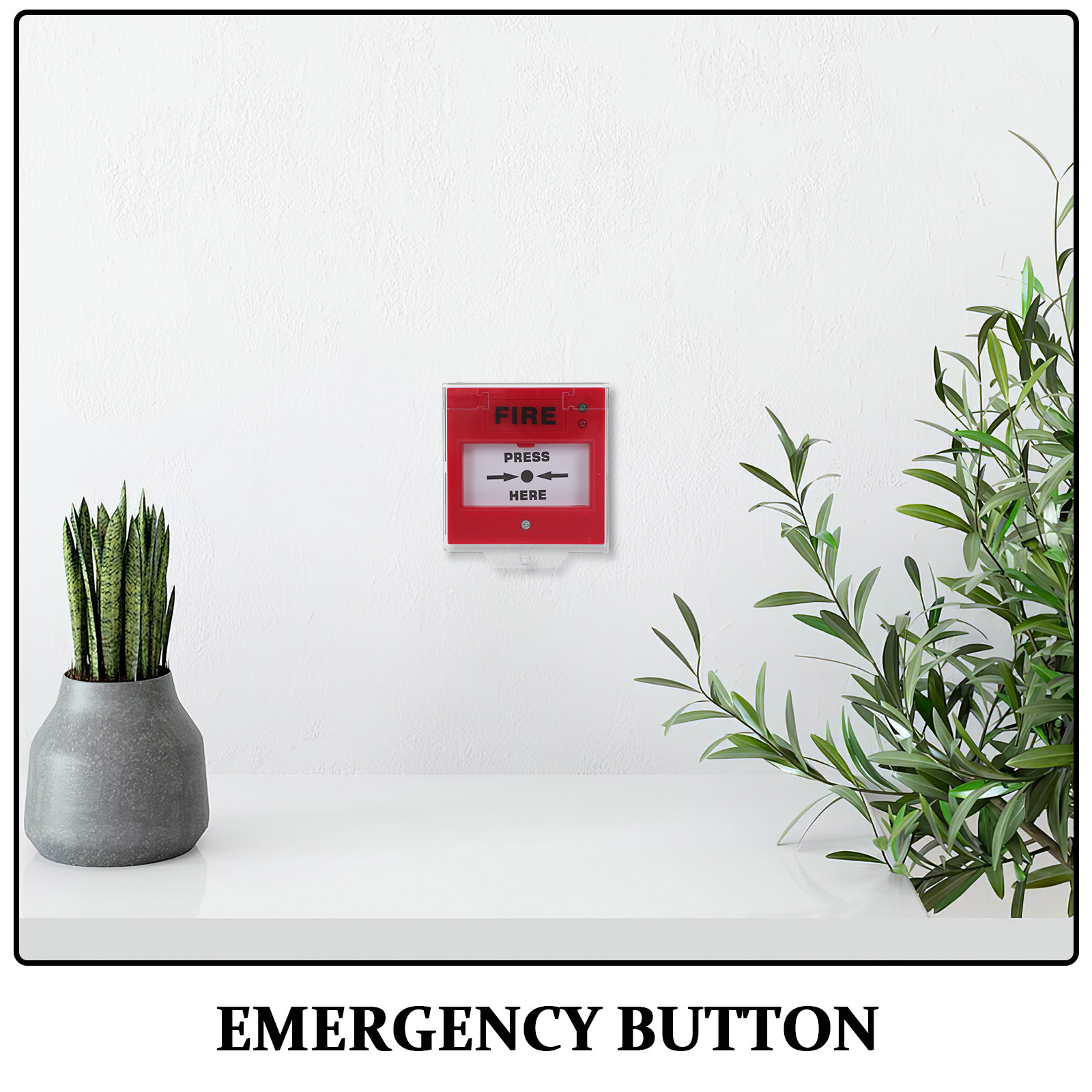 Fire Alarm Push Button Emergen - Home Security Officer 评论和价格