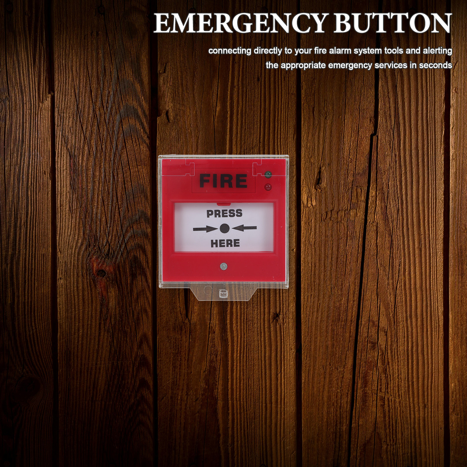 Fire Alarm Push Button Emergen - Home Security Officer 评论和价格