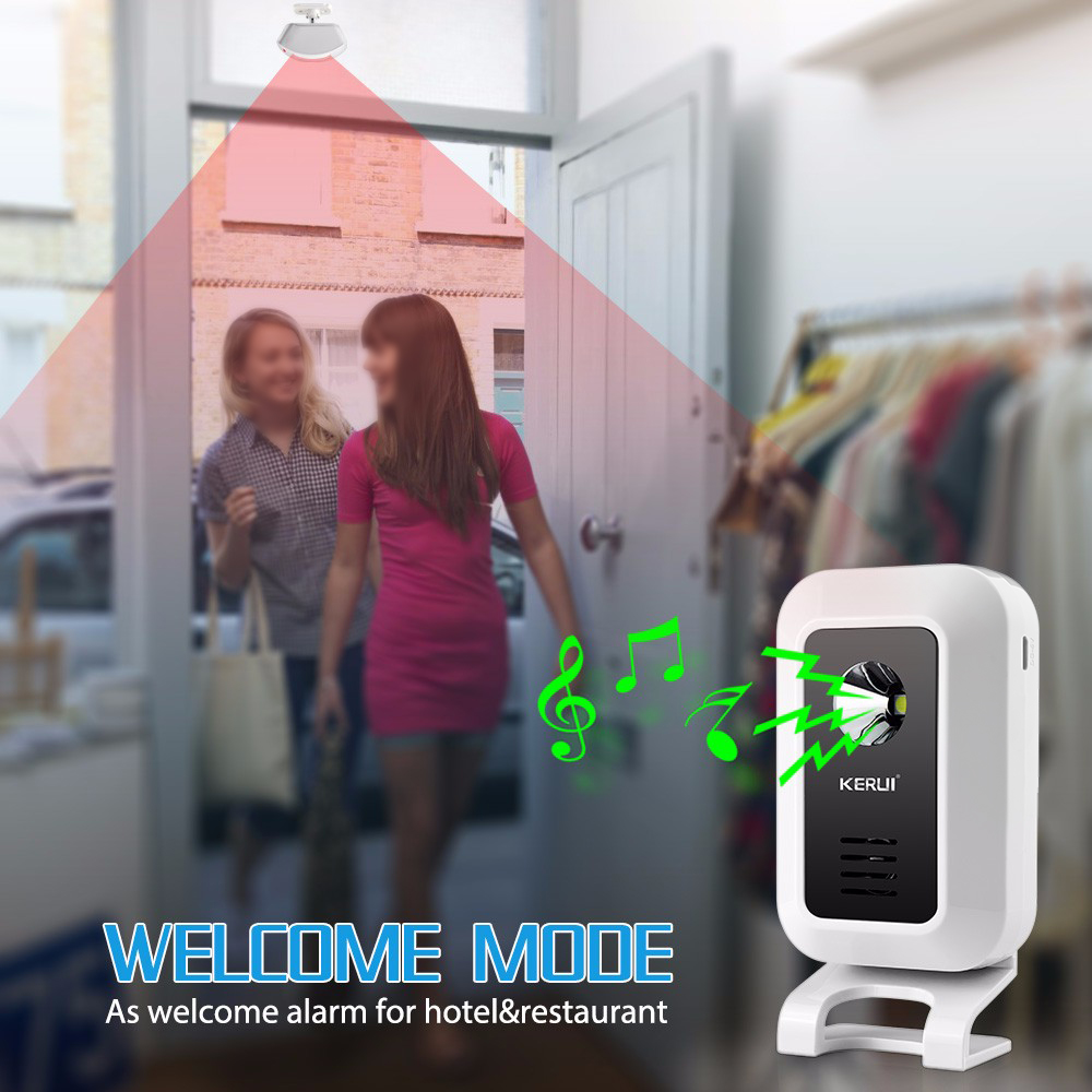 KERUI Welcome Motion Sensor Se - Home Security Lights 评论和价格