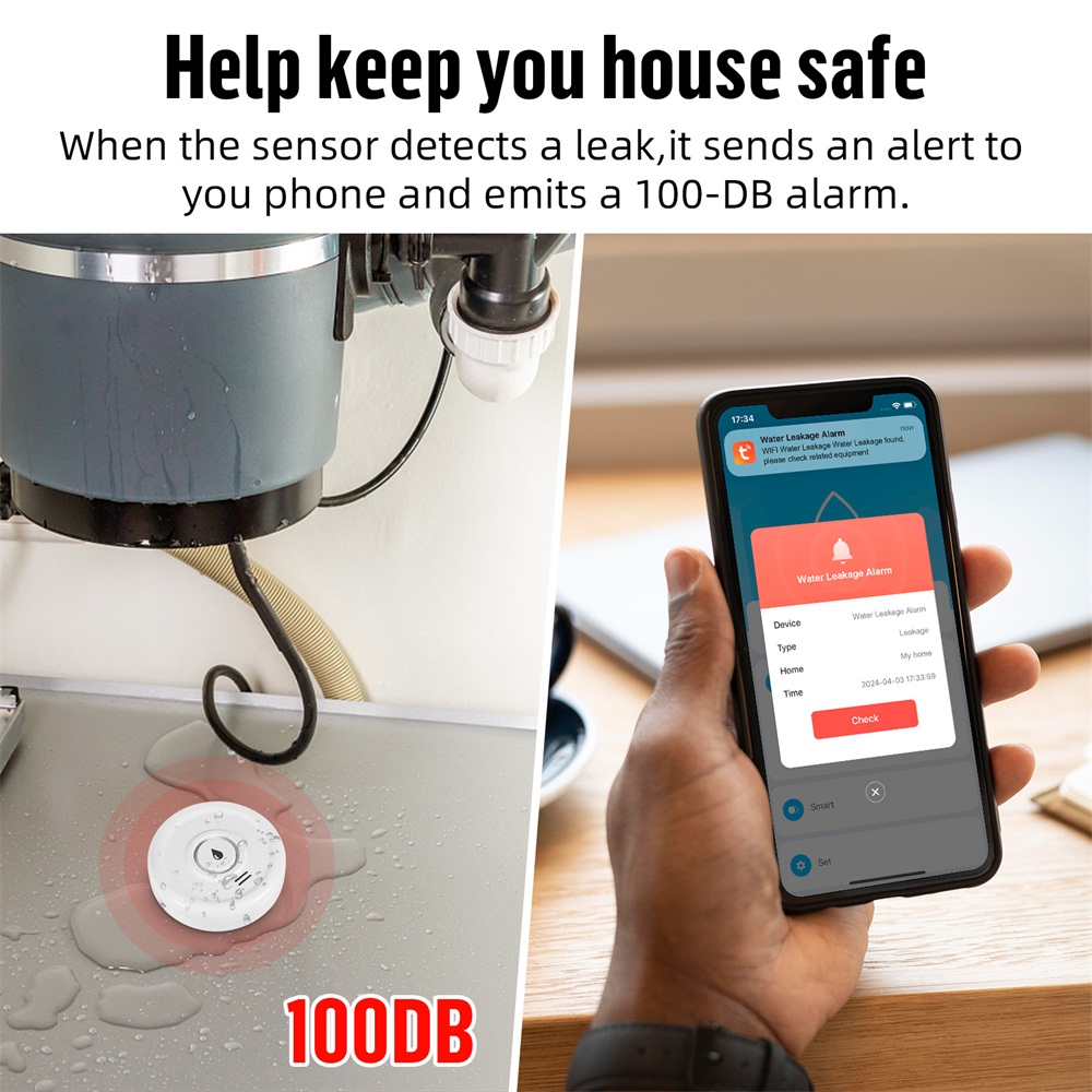 Fuers Water Leakage Detector S - Home Security Upgrades 评论和价格