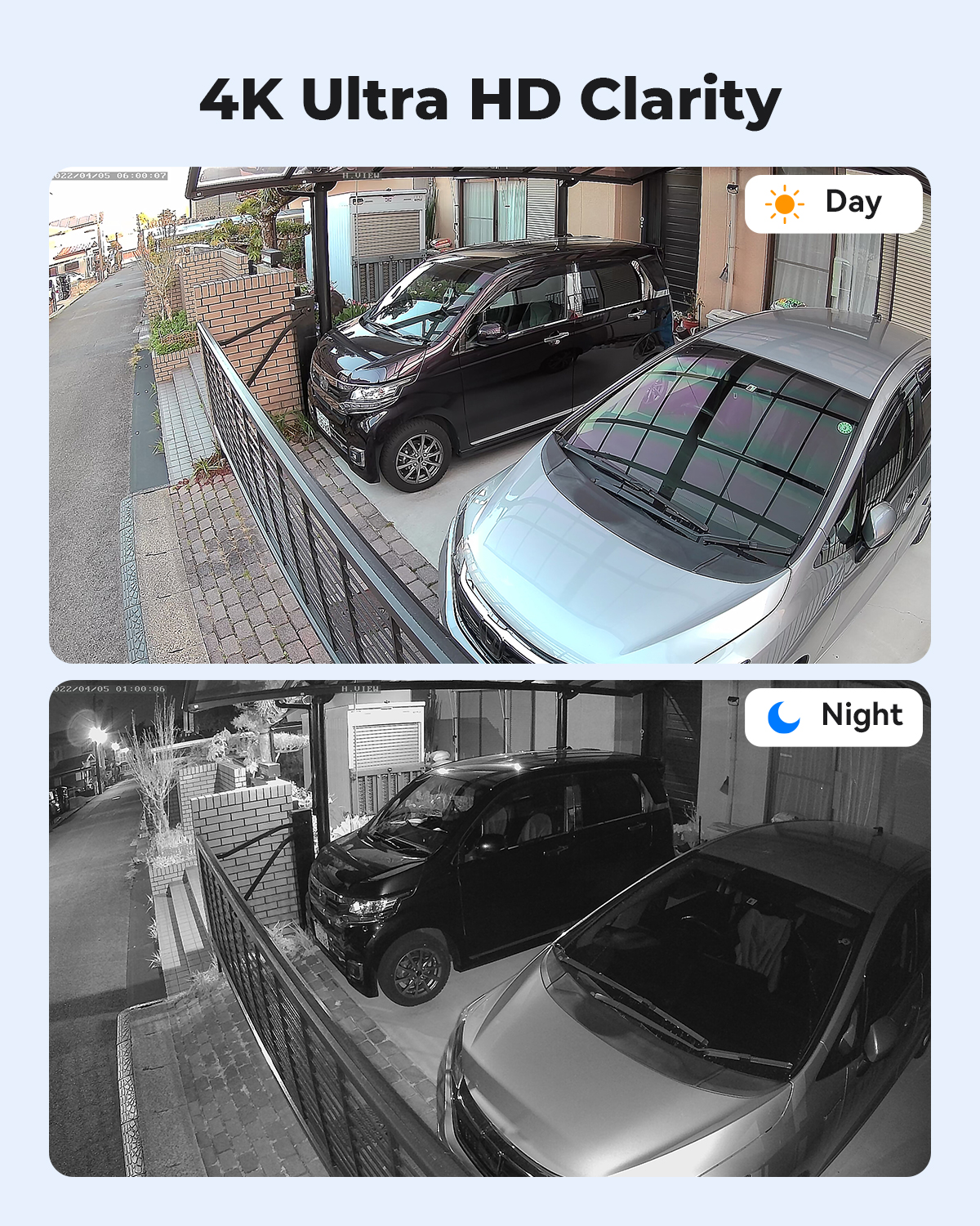 H.View 4K 5Mp 8Mp poe Cctv Sec - Home Security Brand 评论和价格