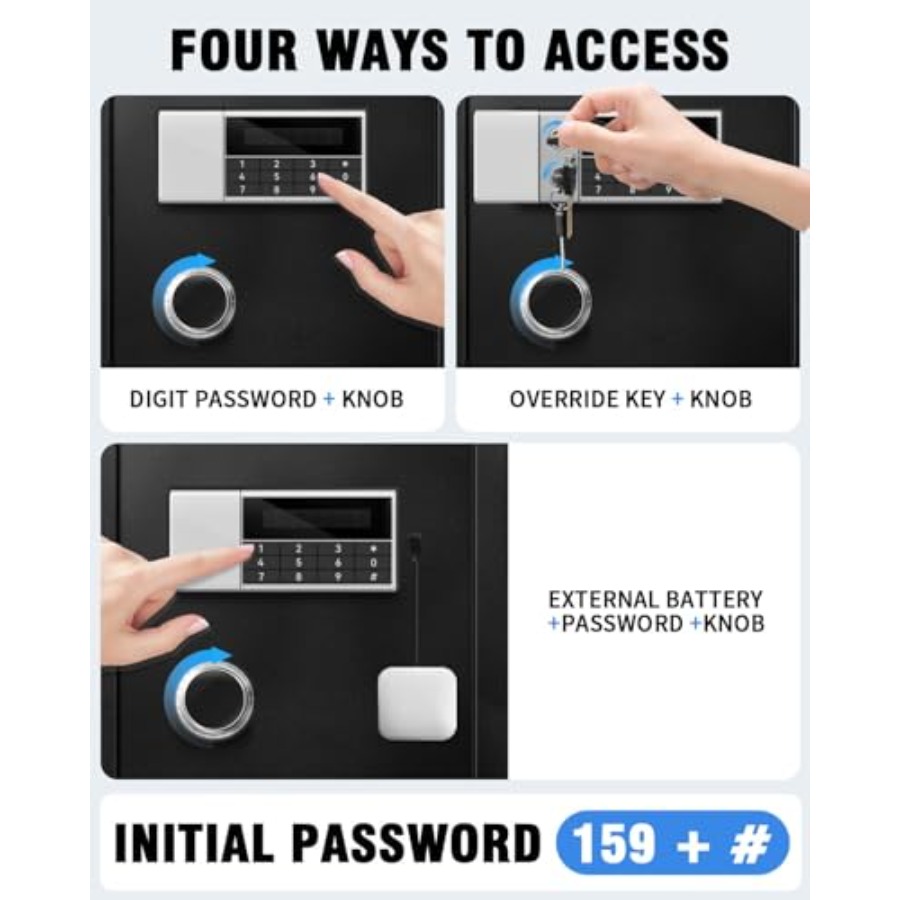 8.4 CuFt Heavy Duty Home Safe  - Home Security Key Box 评论和价格