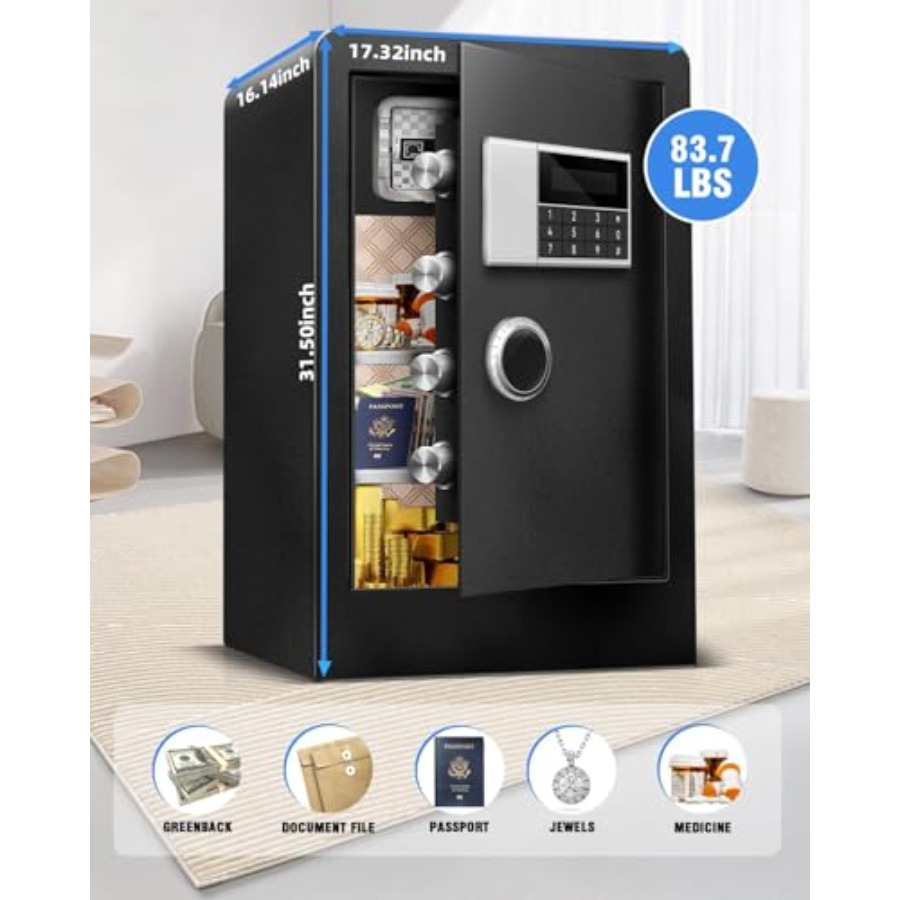 8.4 CuFt Heavy Duty Home Safe  - Home Security Key Box 评论和价格
