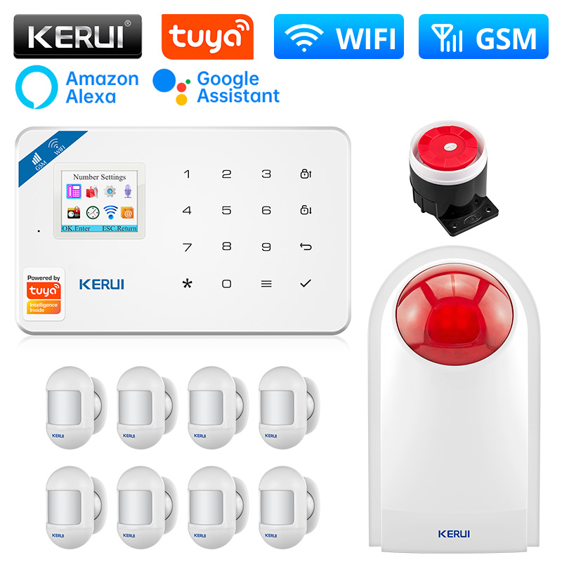 KERUI Tuya Smart W181 Home Sec - Home Security Units 评论和价格