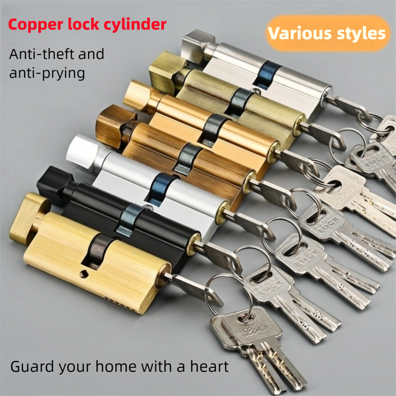 Door Cylinder Lock Biased 70mm - Home Security Brand 评论和价格