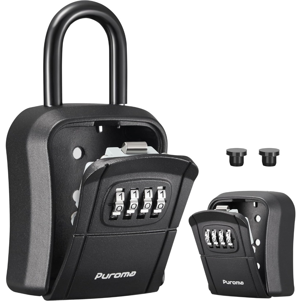 Key Lock Box, Portable Combina - Home Security Key Box 评论和价格