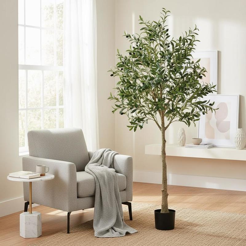 Synthetic Olive Shrub 72 Inch  - Home Security Tips 评论和价格