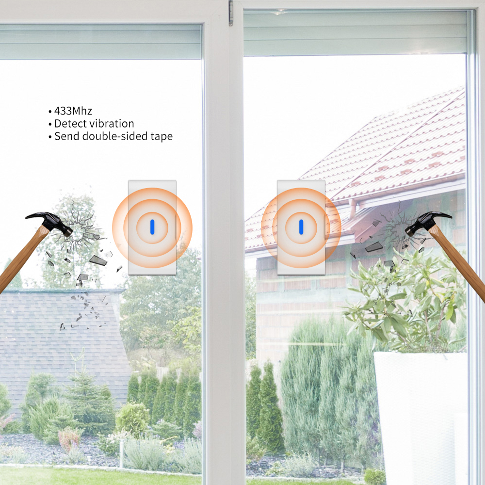 Ostaniot 433MHz eV1527 Wireles - Window Alarm Sensor 评论和价格