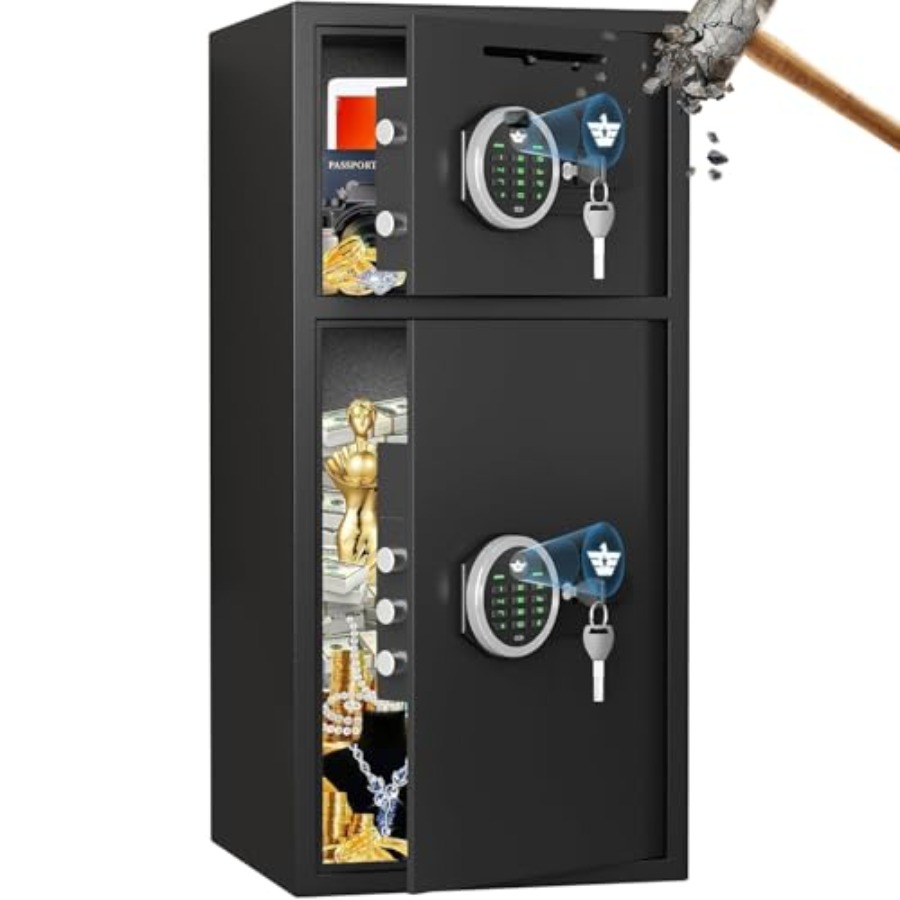 Home safe for money and valuab - Home Security Key Box 评论和价格