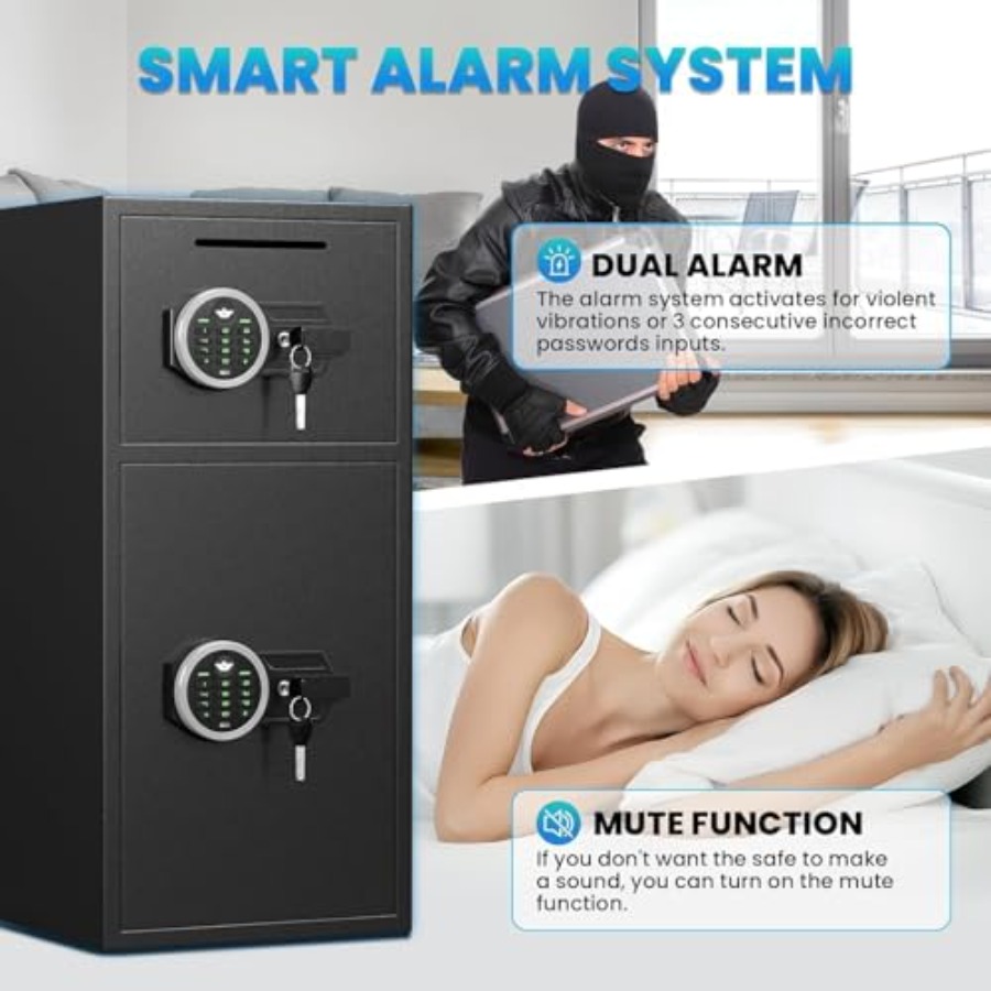 Home safe for money and valuab - Home Security Key Box 评论和价格