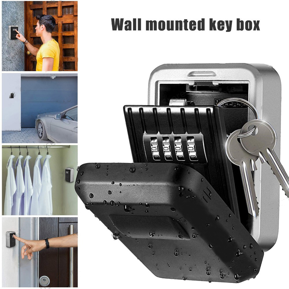 Wall Mount Key Storage Secret  - Home Security Key Box 评论和价格
