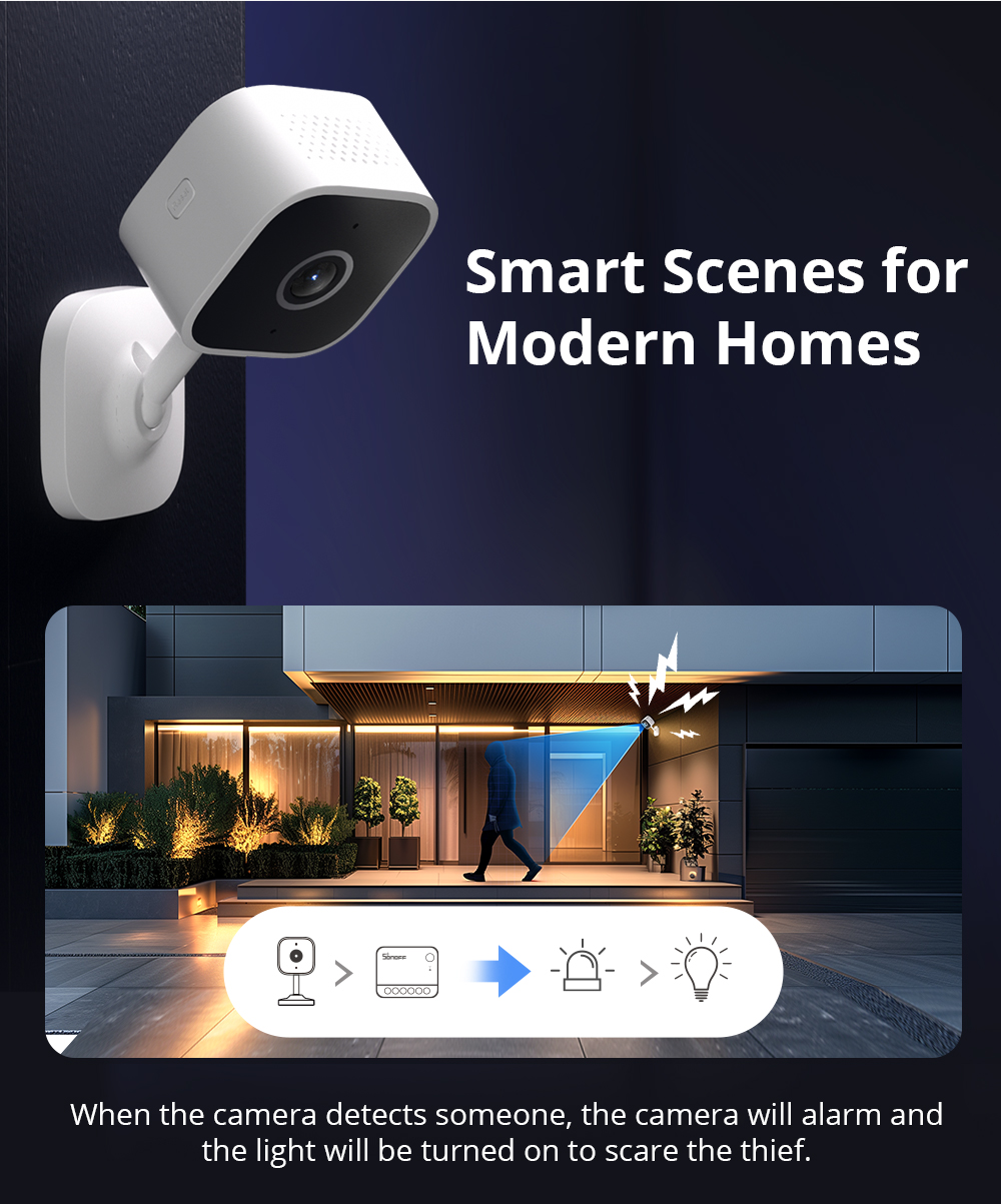 SONOFF CAM Slim Gen2 WiFi Smar - Home Security Brand 评论和价格