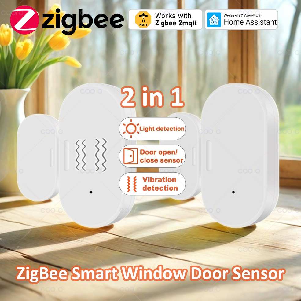 ZigBee Door Window Sensor Lux  - Window Alarm Sensor 评论和价格