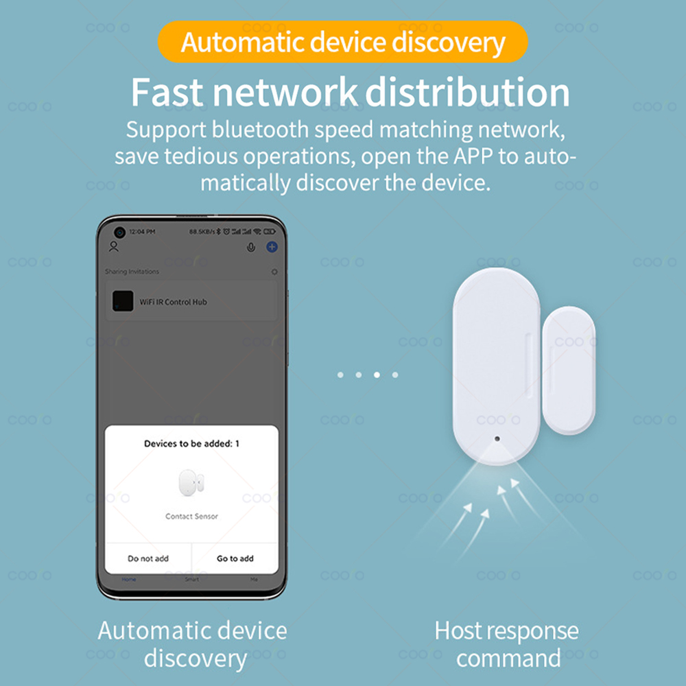 ZigBee Door Window Sensor Lux  - Window Alarm Sensor 评论和价格