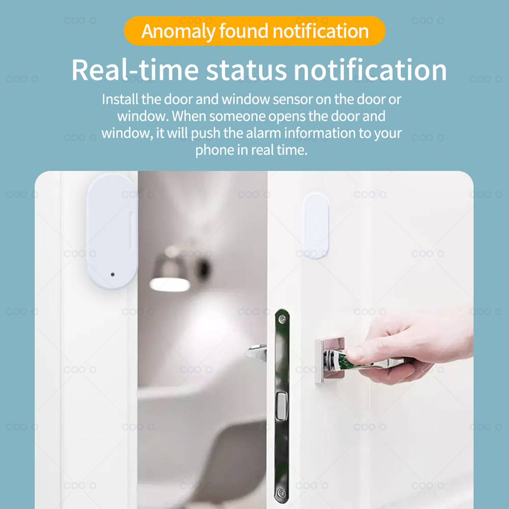 ZigBee Door Window Sensor Lux  - Window Alarm Sensor 评论和价格
