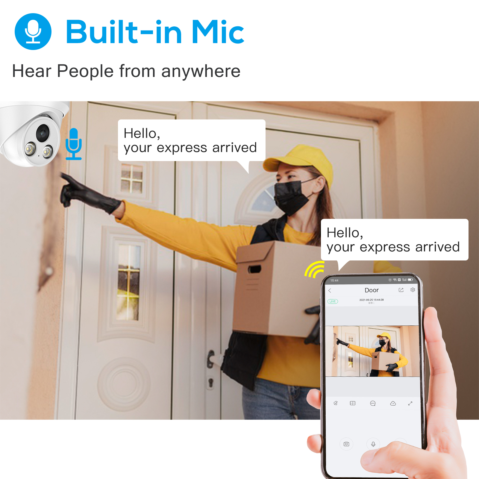 Hikvision Compatible ColorVu 5 - Home Security Hikvision 评论和价格
