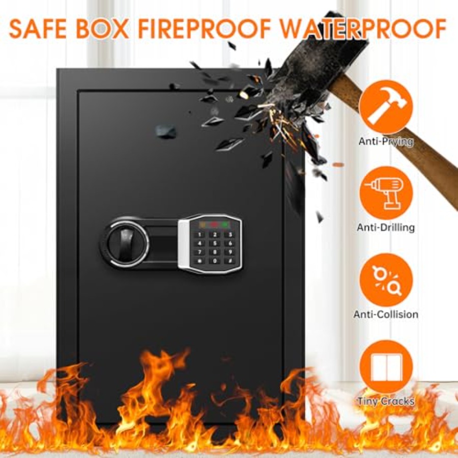 Home security safe: 3.4 cu ft  - Home Security Key Box 评论和价格