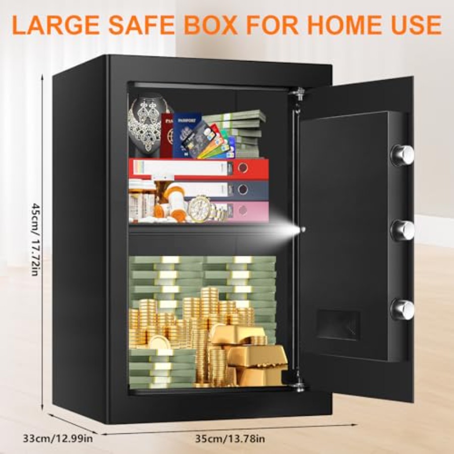 Home security safe: 3.4 cu ft  - Home Security Key Box 评论和价格