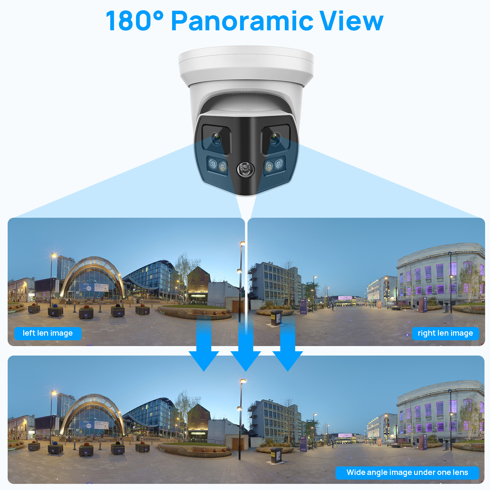 Hikvision Compatible 8MP 2 Len - Home Security Hikvision 评论和价格