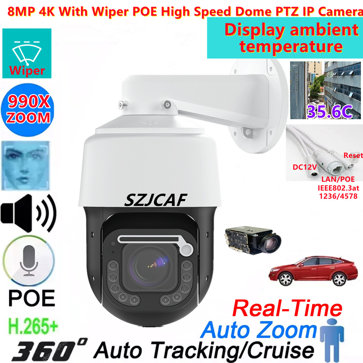 4K POE High Speed Dome PTZ Wip - Home Security Hikvision 评论和价格
