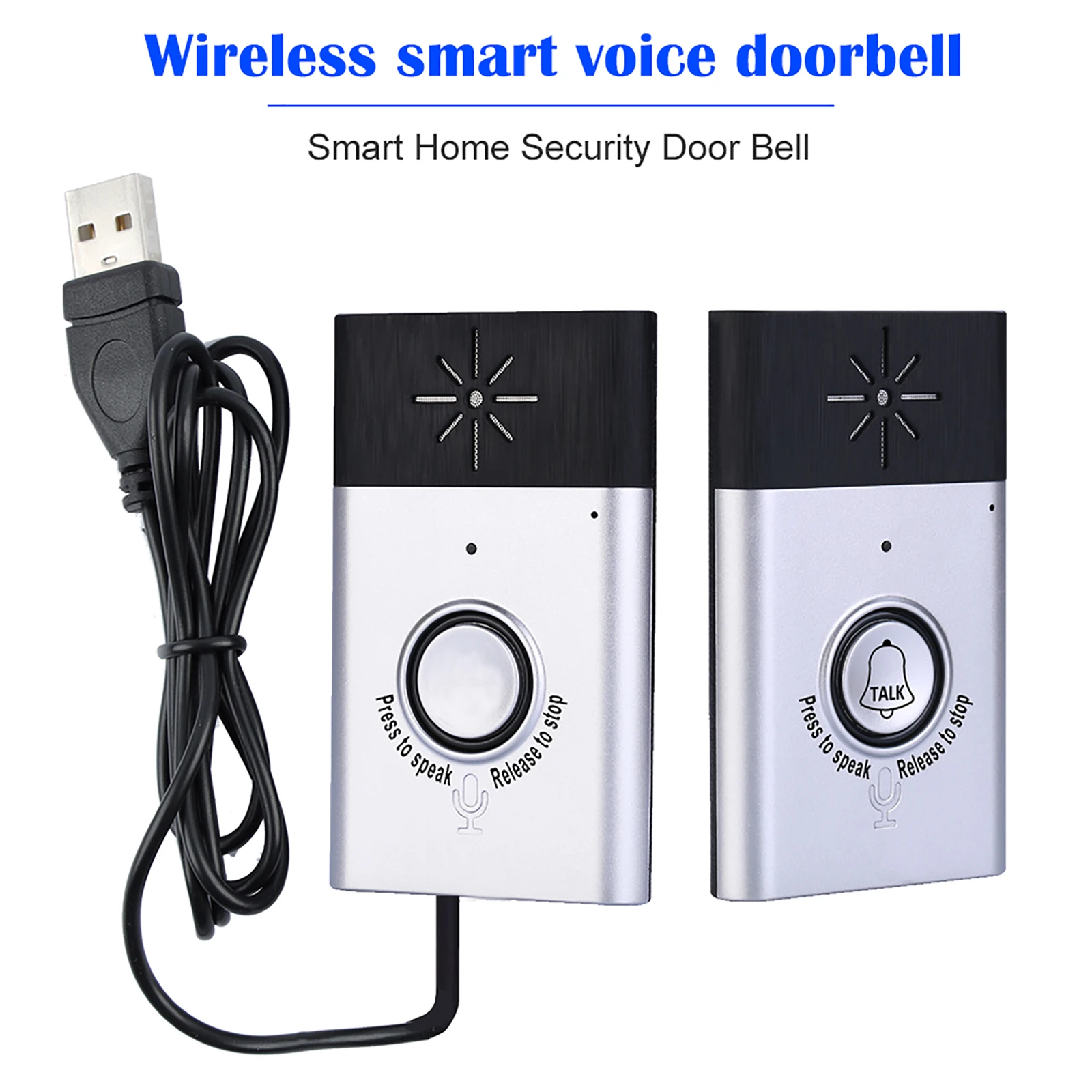 Wireless Voice Intercom Doorbe - Home Security Units 评论和价格