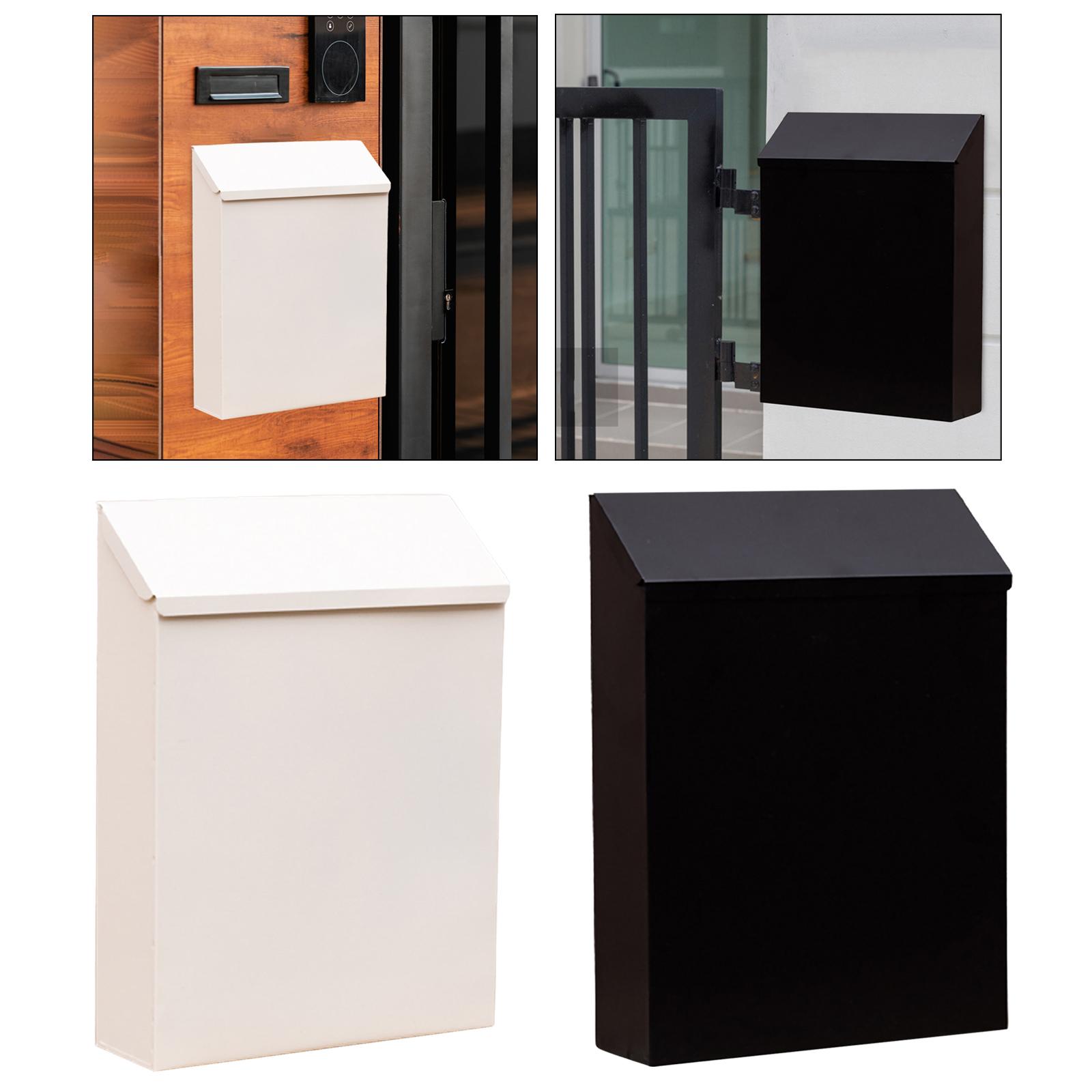 Secure Wall Mounted Mailbox wi - Home Security Key Box 评论和价格
