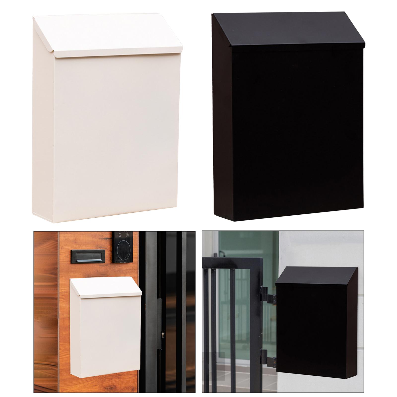 Secure Wall Mounted Mailbox wi - Home Security Key Box 评论和价格