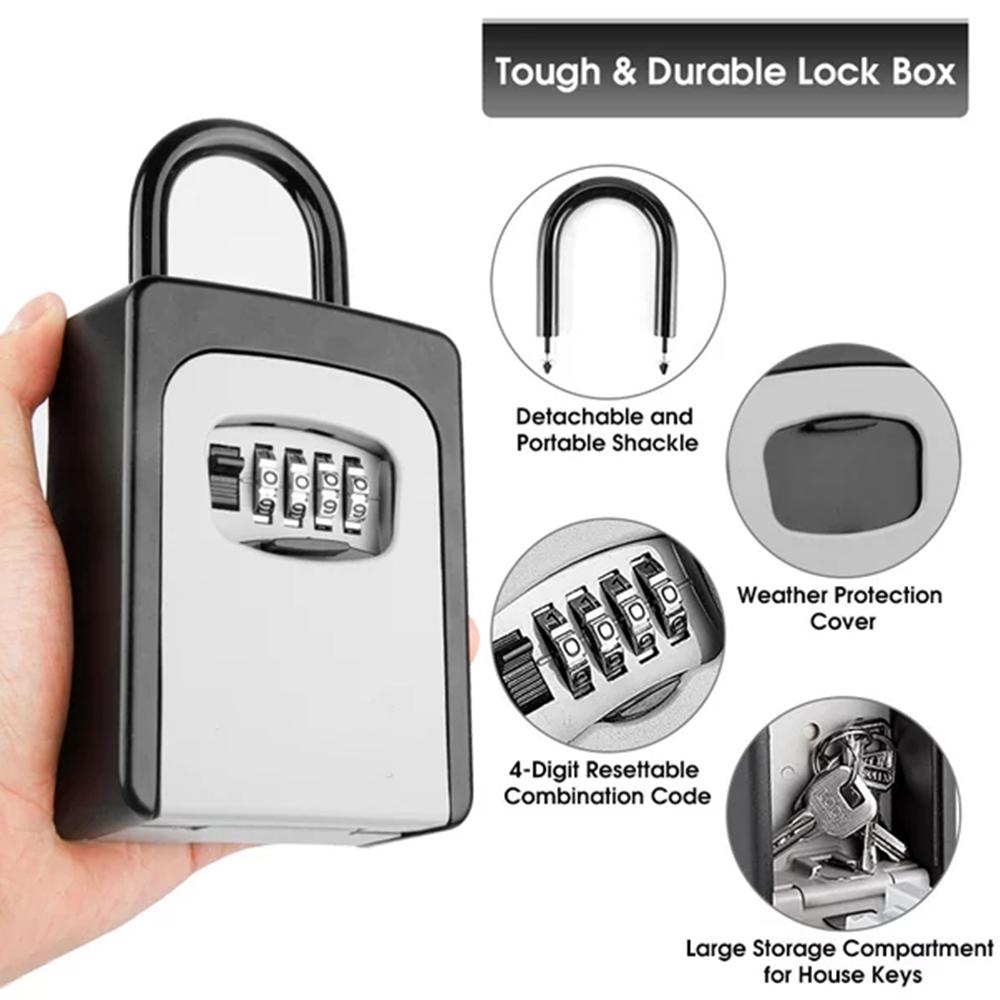 Wall-Mounted Key Storage Box P - Home Security Key Box 评论和价格