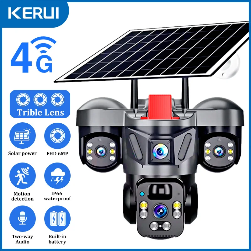 KERUI V380 Pro Outdoor PTZ 6MP - Home Security Brand 评论和价格