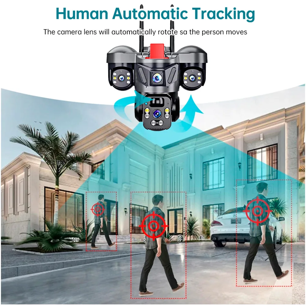KERUI V380 Pro Outdoor PTZ 6MP - Home Security Brand 评论和价格