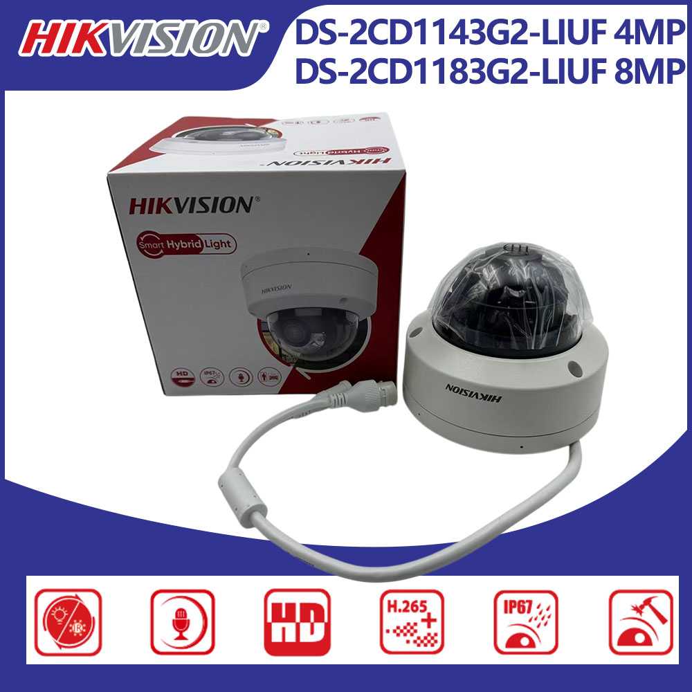 Hikvision DS-2CD1143G2-LIUF 4M - Home Security Hikvision 评论和价格