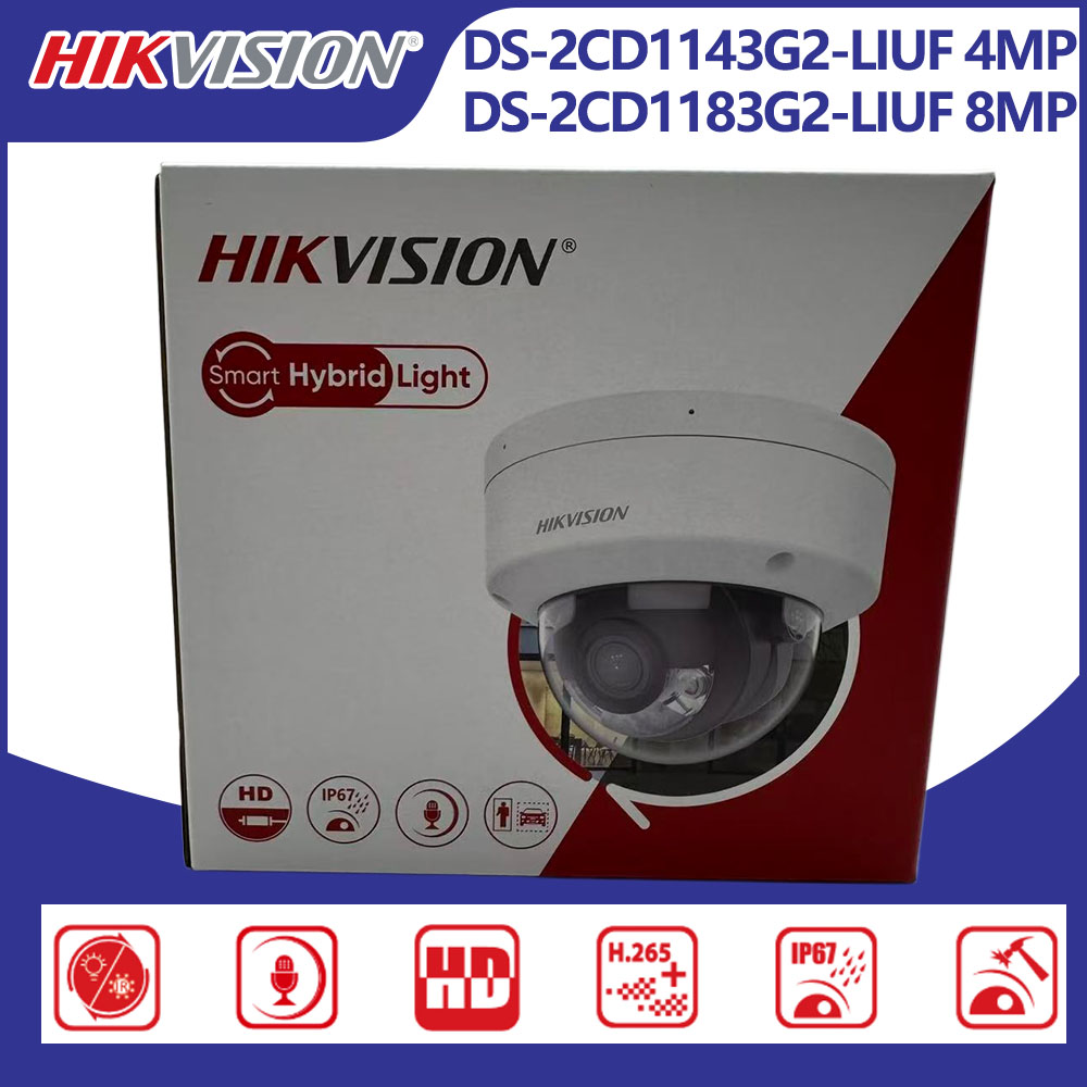 Hikvision DS-2CD1143G2-LIUF 4M - Home Security Hikvision 评论和价格
