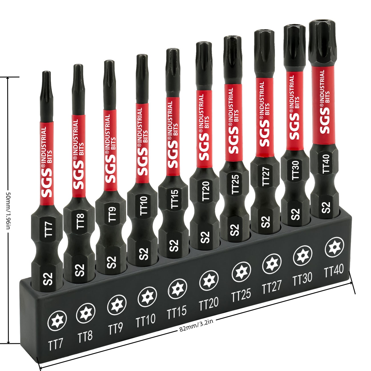 10-Piece Set of 50mm Industria - Home Security Tips 评论和价格