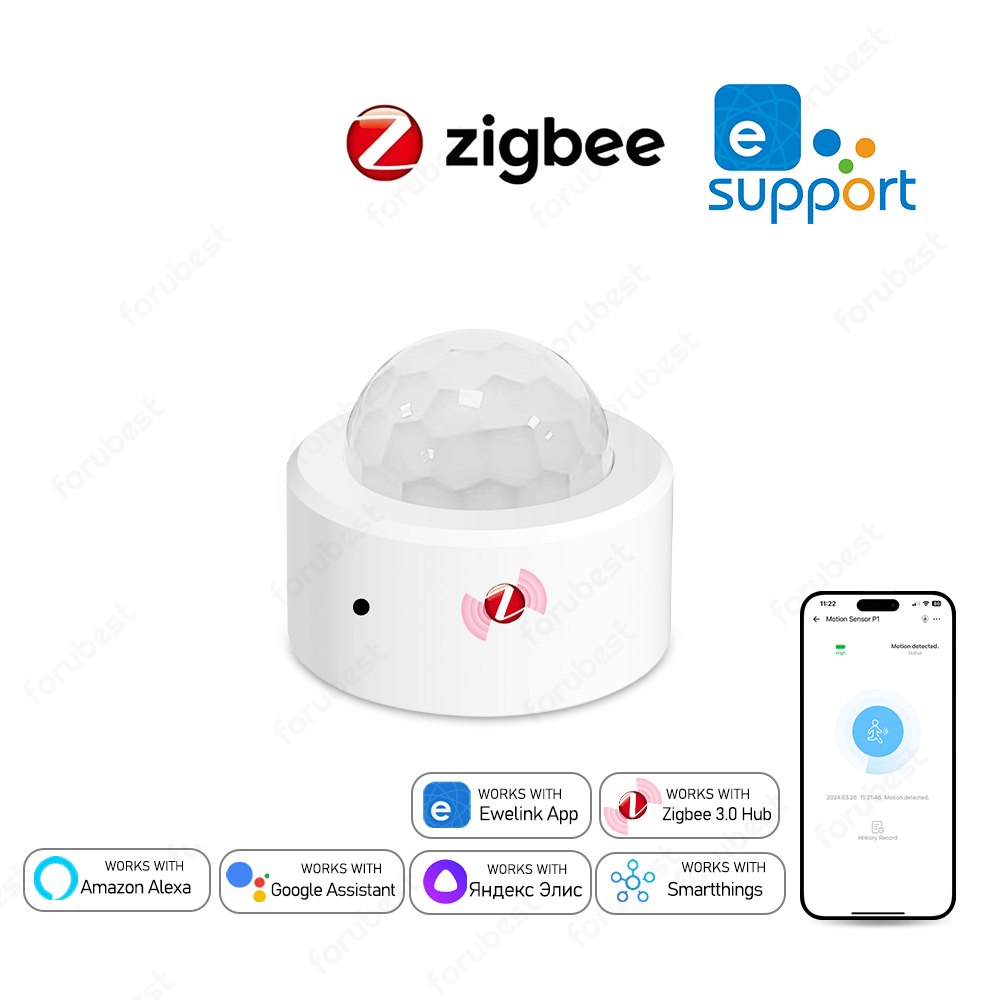 Zigbee 3.0 Human Motion Sensor - Home Security With Ai 评论和价格
