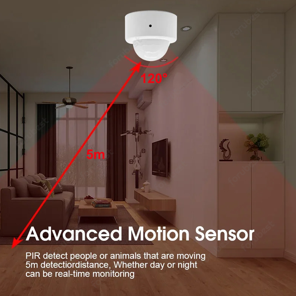 Zigbee 3.0 Human Motion Sensor - Home Security With Ai 评论和价格
