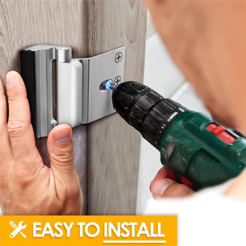 A03F-High Security Front Door  - Home Security Door Reinforcement Lock 评论和价格