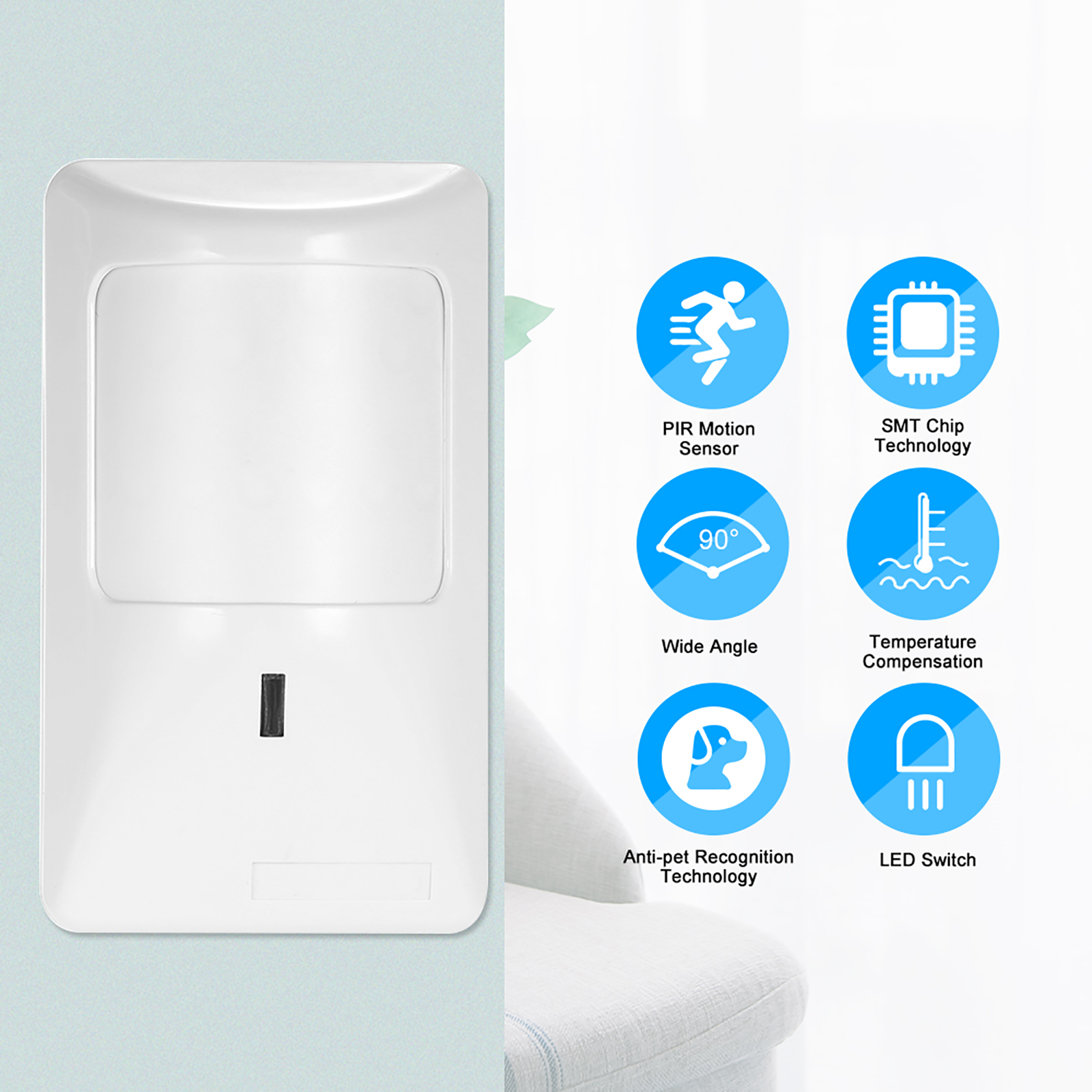 2pcs Sensor Anti-Pet PIR Motio - Pet Immune Pir Sensor 评论和价格