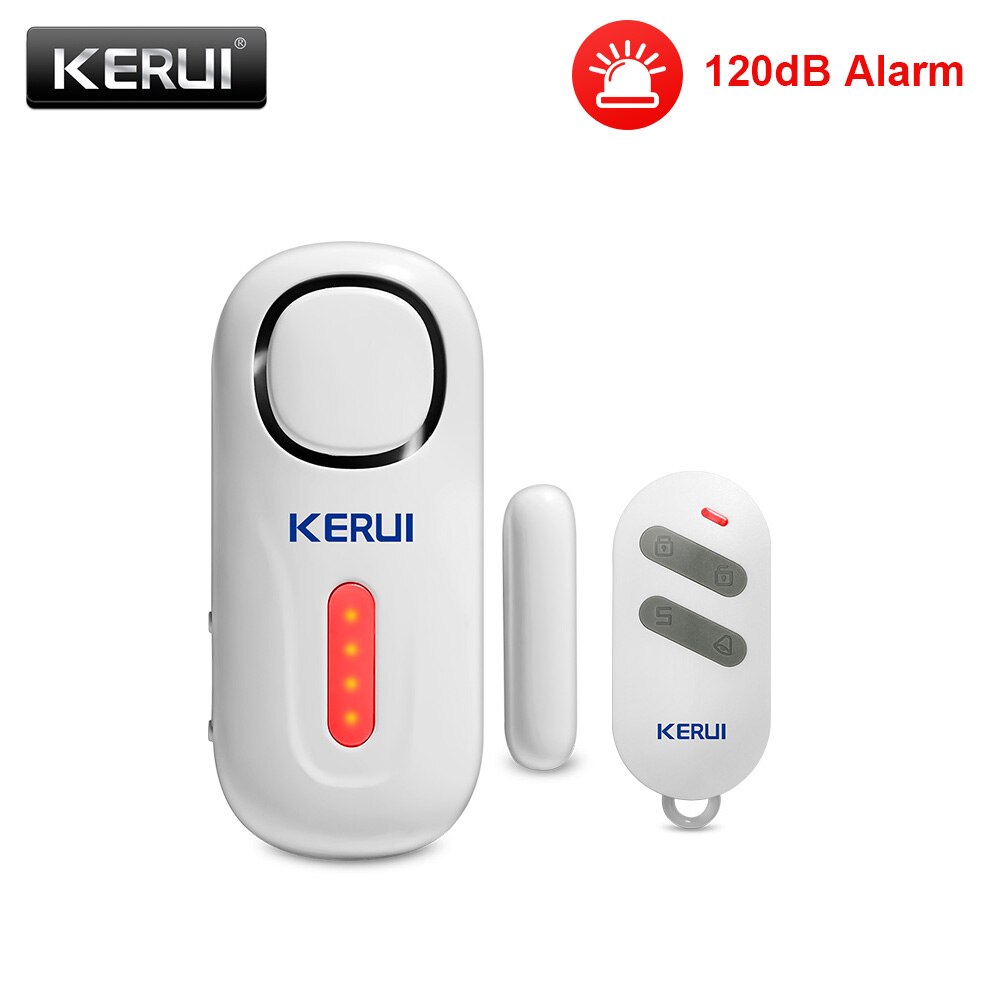 KERUI 120DB Wireless Door/Wind - Home Security Lights 评论和价格