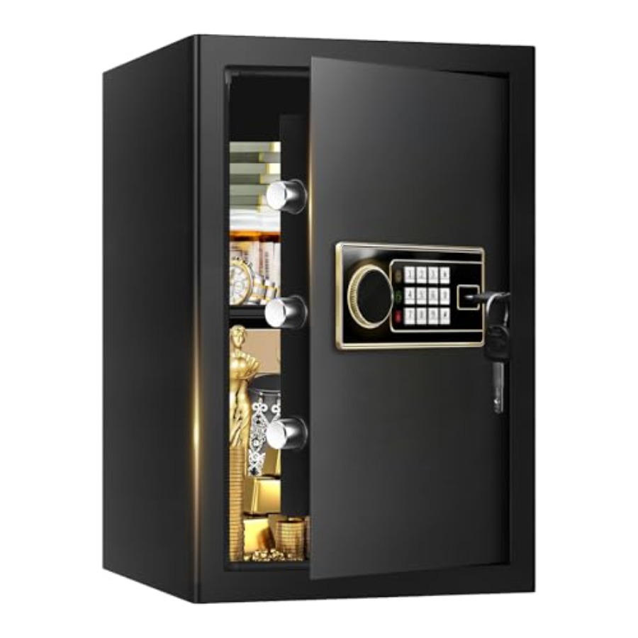 3.4 Cuft Large Fireproof Safe  - Home Security Key Box 评论和价格