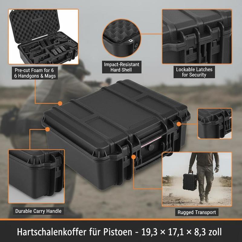 Gun Storage Box 15 x 12 x 10 I - Home Security Key Box 评论和价格