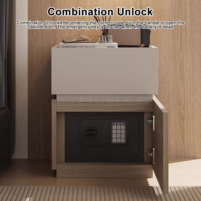 Italian Minimalist Nightstand  - Home Security Units 评论和价格