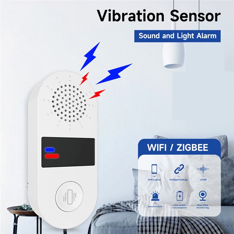 A25P Tuya Wifi Vibration Senso - Home Security Lights 评论和价格