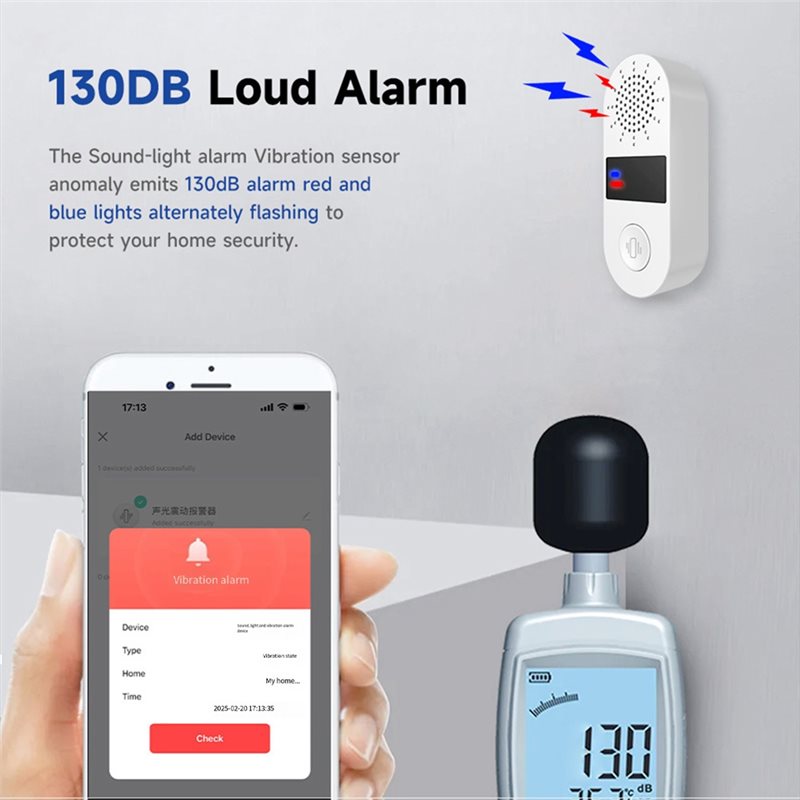 A25P Tuya Wifi Vibration Senso - Home Security Lights 评论和价格