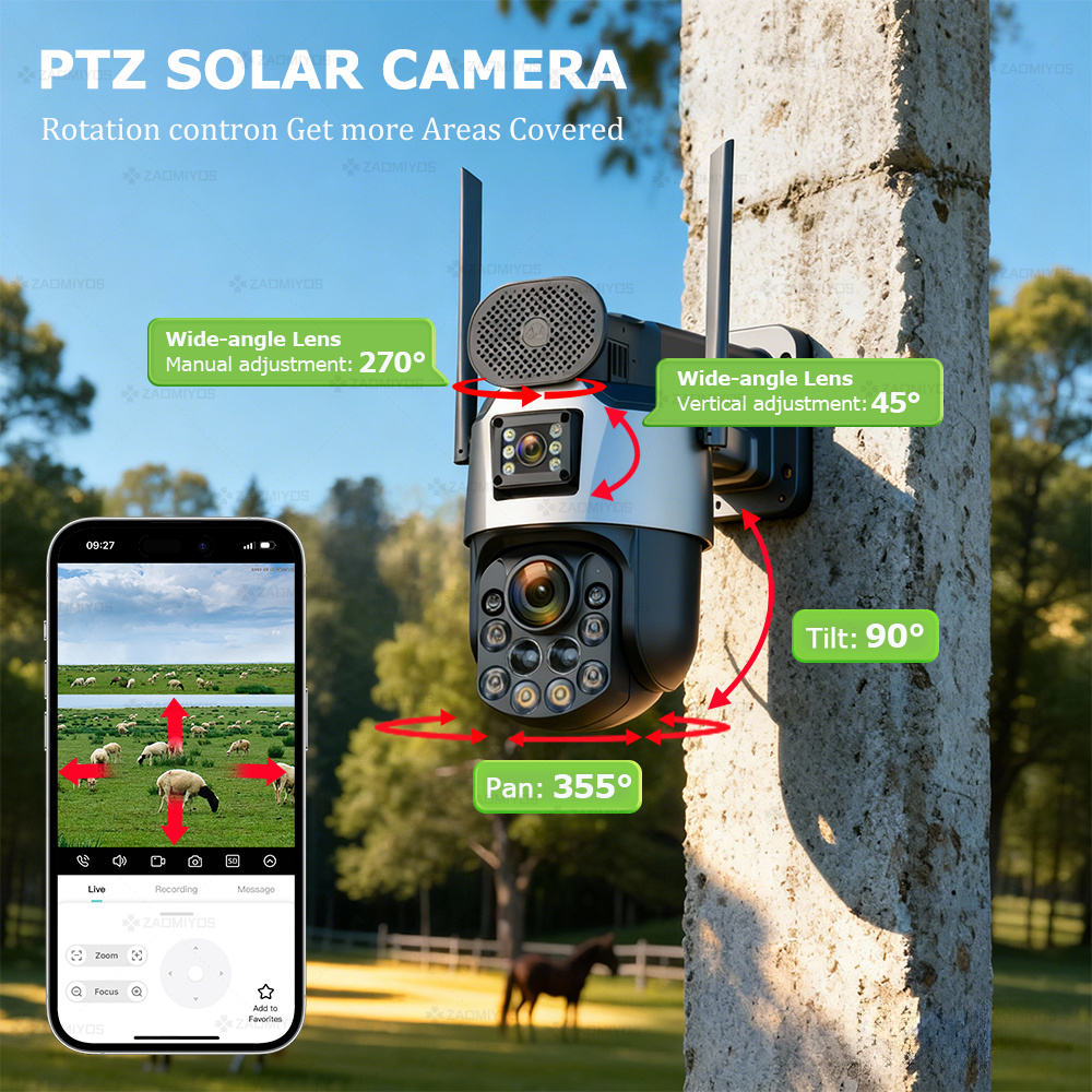 Dual Lens Home Outdoor Surveil - Home Security Brand 评论和价格