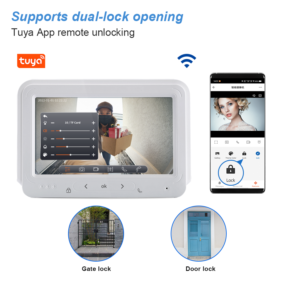 Smart Video Intercom System 2/ - Home Security Units 评论和价格