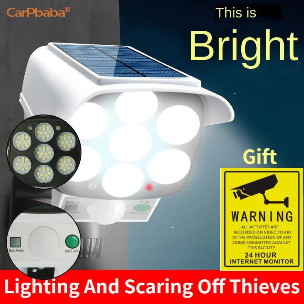 Outdoor Solar Light Motion Sen - Home Security Lights 评论和价格
