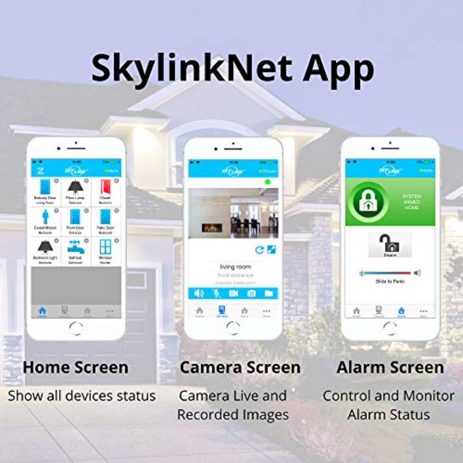 SK-200 Net Connected Wireless  - Home Security No Monthly Fee 评论和价格